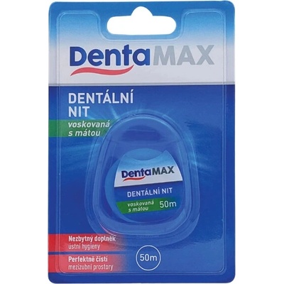 DentaMax Dentální nit s mátou 50 m – Zboží Dáma