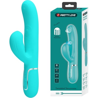 Вибратор, пулсиращо удоволствие и облизване, 22, 8см. - Pretty Love Perlita 2 (DEBRA01853)