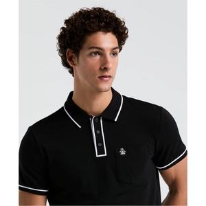 Original Penguin Блуза с яка Original Penguin Men's Tailored Fit Short Sleeve Polo Shirt - True Black