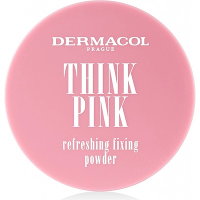 Dermacol Think Pink osviežujúci fixačný púder 10 g