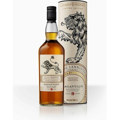 Lagavulin Game of Thrones House Lannister 9y 46% 0,7 l (tuba)