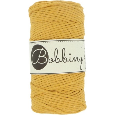 Bobbiny Macrame Cord Mustard 3 mm 100 m