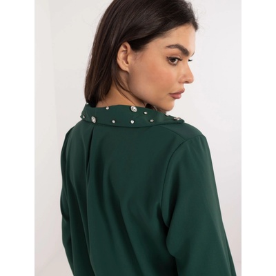 Blúzka DHJ-KS-15260.96 zelená - tmavo