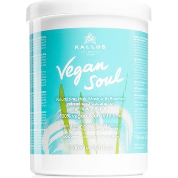 Kallos Vegan Soul Volumizing Hair Mask Укрепваща маска За обем на косата 1000 ml (516819)
