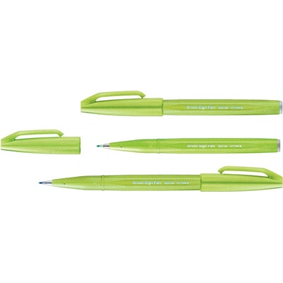 Pentel SES15C-D2X olivový