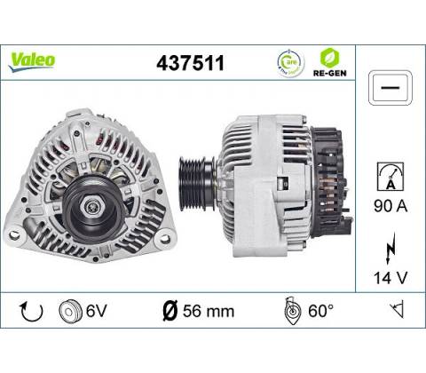 generátor VALEO 437511