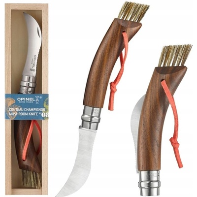 Opinel Houbařský N°08 Black Walnut, 8 cm, dárkový box