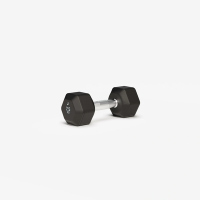 CORENGTH Jednoručná šesťhranná činka Dumbell na silový tréning 7,5 kg