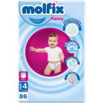 Molfix Бебешки гащи Molfix 4 - 86 броя