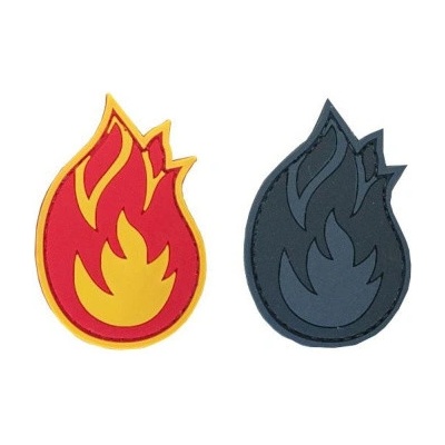 ARMED PATCHES PVC nášivka Fireball, barevná – Zboží Dáma