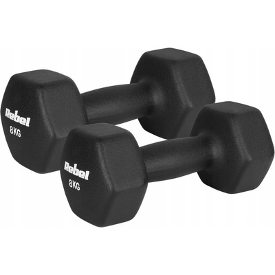 Rebel Neoprenové činky 2 x 8 kg 2 ks