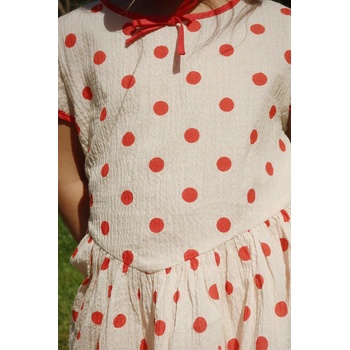 Konges Sløjd Детска памучна рокля Konges Sløjd VIVO DRESS GOTS (KS105126.PPY2)