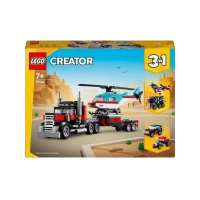 LEGO® Constructor LEGO® Creator Flatbed Truck with Helicopter