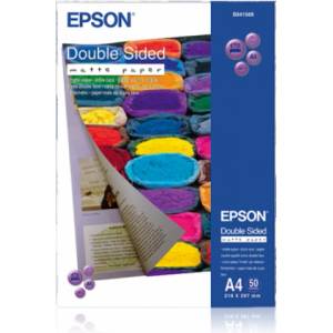 Epson Двустранна матова фотохартия Epson (A4, 50 листа, 178g)