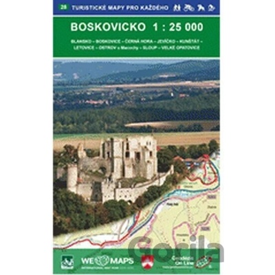 Boskovicko 1:25 000 2016