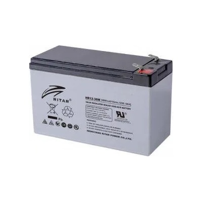 Ritar power Оловна Батерия RITAR (HR12-36W) VRLA 12V/9Ah - 151/65/94 mm, RITAR-HR12-36W