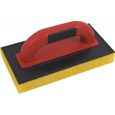 TOPTRADE hladítko ABS, molitan hrubý, řezaný, PROFESSIONAL, 250 x 130 x 20 mm