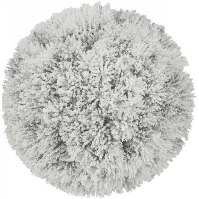 Koule z borovice, zasněžená, 20 cm