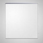 vidaXL Затъмняваща ролетна щора 124, 4x175 см, ширина на плат 120 см, бяла (240123)