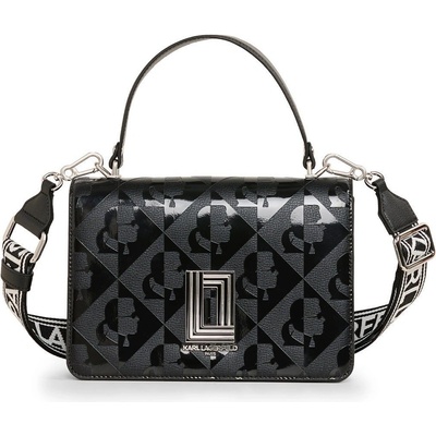 Karl Lagerfeld dámská kožená kabelka crossbody Simone Double Flap