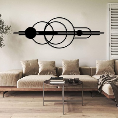 Decono Метална Декорация Circles Art