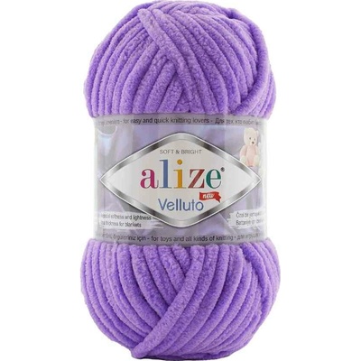 Alize příze Velluto 43 levandulová