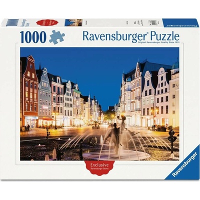 RAVENSBURGER Rostock v noci 1000 dílků