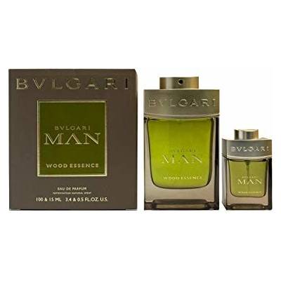Bvlgari Man Wood Essence EDP 100 ml + EDP 15 ml dárková sada