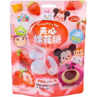 Baiwei & Disney Strawberry Stuffed Marshmallows 50 g
