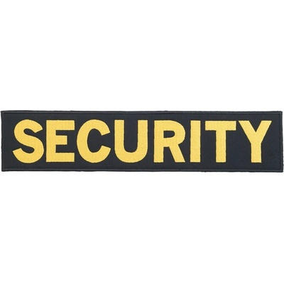 Nášivka SECURITY zádová velká