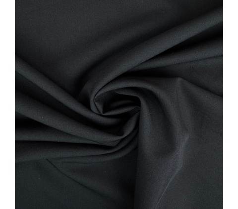 Kepr Twill elastický „4-way“ – Černá