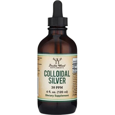 Double Wood Supplements Colloidal Silver 20 PPM [120 мл]