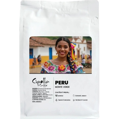 Cipolla Caffé Peru Monte Verde 250 g