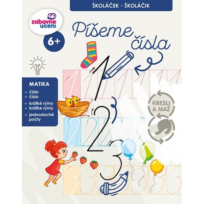 Píšeme čísla - stierateľný zošit