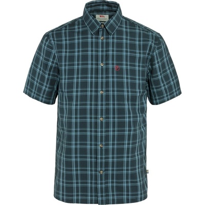 Fjällräven Övik Lite košile krátký rukáv dark navy-dawn blue
