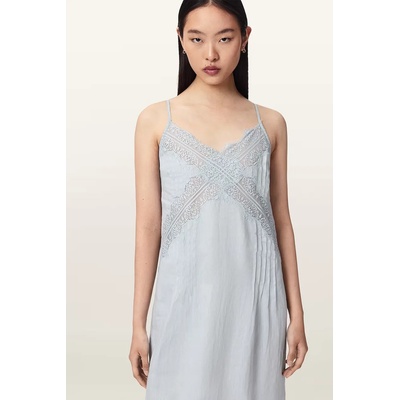 AllSaints рокля бельо от лен SAMIA (W103DE)