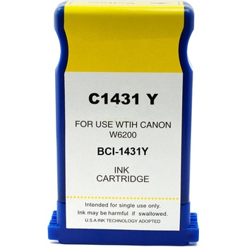 Compatible ГЛАВА ЗА CANON W6200/W6400 - Yellow - OUTLET - BCI1431Y (BCI-1431Y) - 8972A001 - G&G