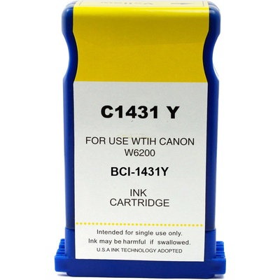 Compatible ГЛАВА ЗА CANON W6200/W6400 - Yellow - OUTLET - BCI1431Y (BCI-1431Y) - 8972A001 - G&G
