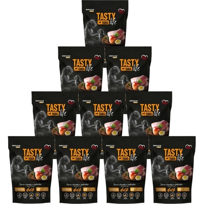 Tasty Dogs Life Junior kačica v želé miske 10 x 500 g