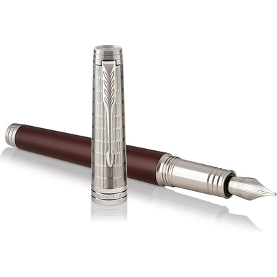 Parker 1502/7172062 Royal Premier Custom Crimson Red plniace pero