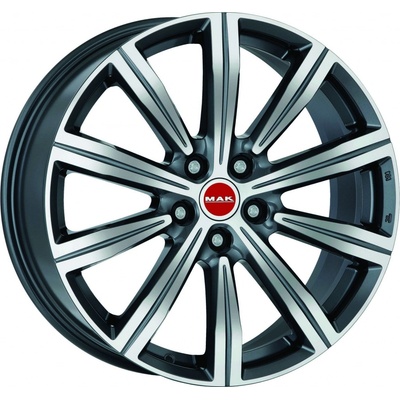 MAK BIRMINGHAM 9x22 5x108 ET45 gunmetal mirror