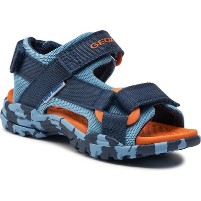 Geox Сандали Geox J Borealis Boy J450RE 01411 C4228 M Lt Blue/Navy (J Borealis Boy J450RE 01411 C4228 M)