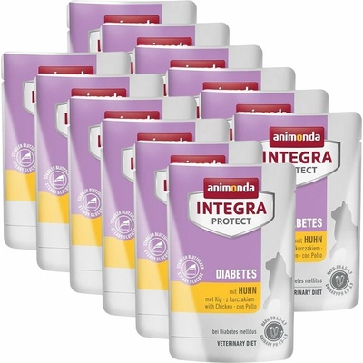 Animonda Integra Protect Cat Diabetes kuracia 12 x 85 g