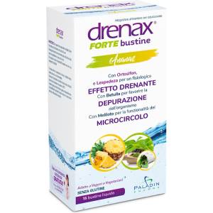 Paladin Pharma Диуретична формула срещу затлъстяване и целулит - Дренакс - Drenax® с ананас, касис и зелен чай, 15 сашета с течност х 15 ml (551663 (03710) PP)