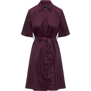 K-Way Дамска рокля K-Way Women's Nouaille Shiny Cotton Dress - Violet Mauve Wine (134-1910-0113)