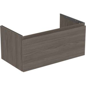 Ideal Standard Finesse - Шкафче за умивалник, 80x44x38 см, 1 чекмедже, Dark Elm E3383UR (E3383UR)