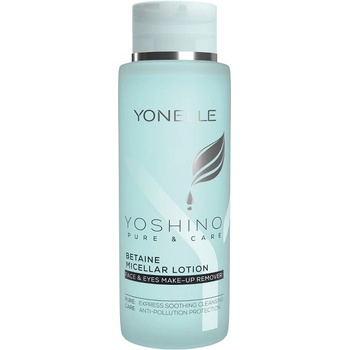 Yonelle Yoshino Pure&Care micelární voda s betainem pro intenzivní hydrataci 400 ml