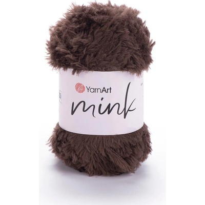 Yarn Art příze Mink 333 hnědá