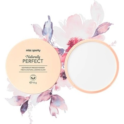 Miss Sporty Naturally Perfect kompaktní pudr 001 Translucent 10 g