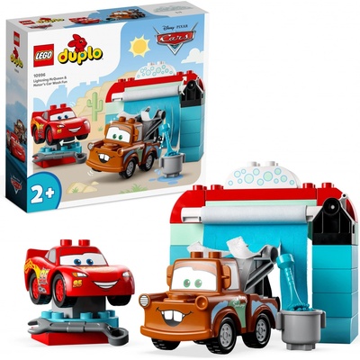 LEGO® Duplo 10996 V umyvárke s Bleskovým McQueenom a Materom